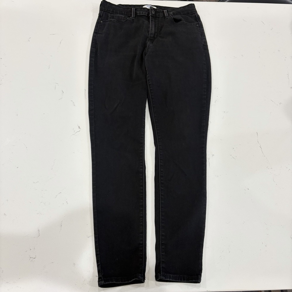 Denizen from Levi's High Rise Skinny Black Denim Jeans Stretch Women's 8M